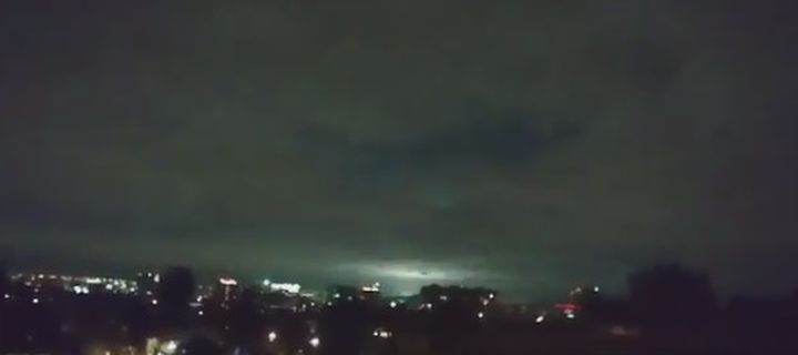 Aрмагедон: По време на земетресението небето над Мексико е било  прорязвано  от ярки светкавици (видео)
