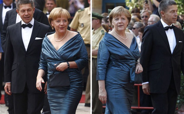 Тоалет на Меркел предизвика скандал на Вагнеровия фестивал