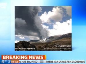 Изригна вулканът Тонгариро в Нова Зеландия