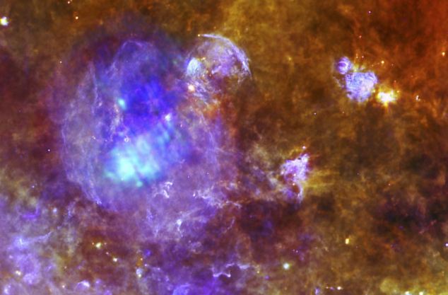 NASA публикува впечатляваща снимка на умираща звезда