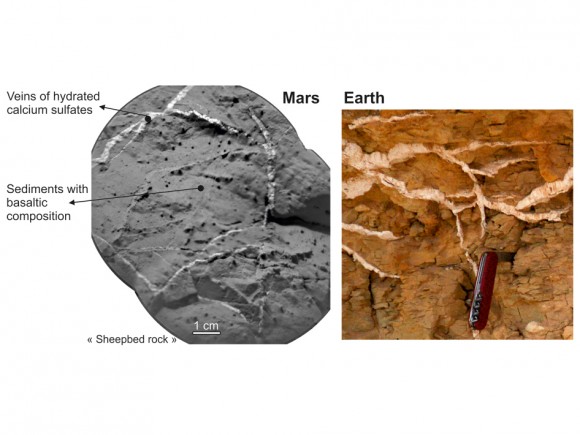 Curiosity откри залежи от калций на Марс (видео)