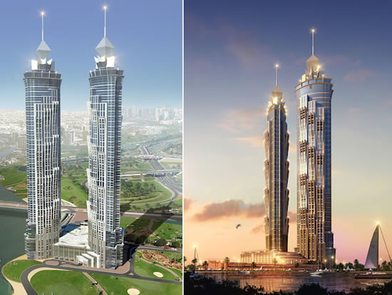 Най-високият хотел в света  JW Marriott Marquis бе открит в Дубай