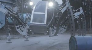 Mantis: двутонен робот хексапод (видео)