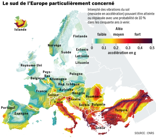 Безпрецедентни земетресения заплашват Европа –  Le Monde