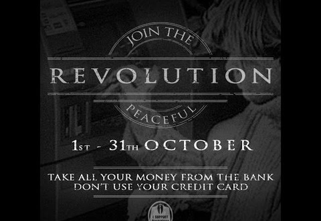 Anonymous започват банкова  революция „Черният октомври“