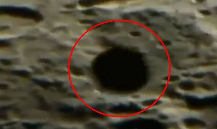 Земен телескоп засне огромен НЛО на Луната (видео)