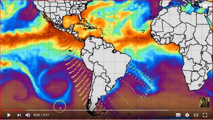 Тайнствени вълни от Антарктида обхващат Южна Америка (видео)